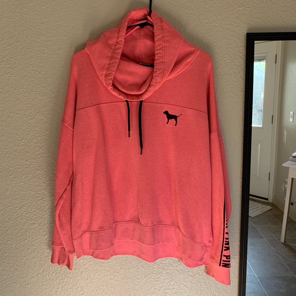 VS Pink cowlneck sweatshirt